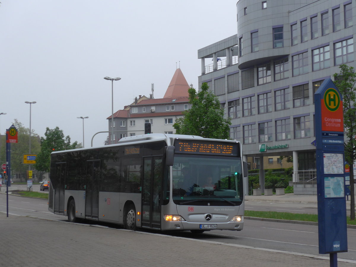 (171'116) - RAB Ulm - UL-A 9036 - Mercedes am 20. Mai 2016 in Ulm, Congress Centrum