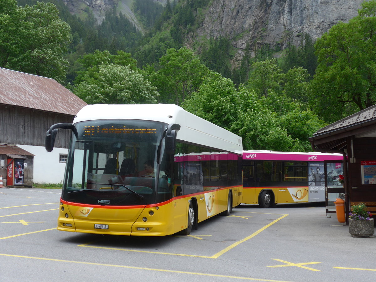 (171'718) - PostAuto Bern - BE 475'161 - Hess am 12. Juni 2016 in Stechelberg, Hotel