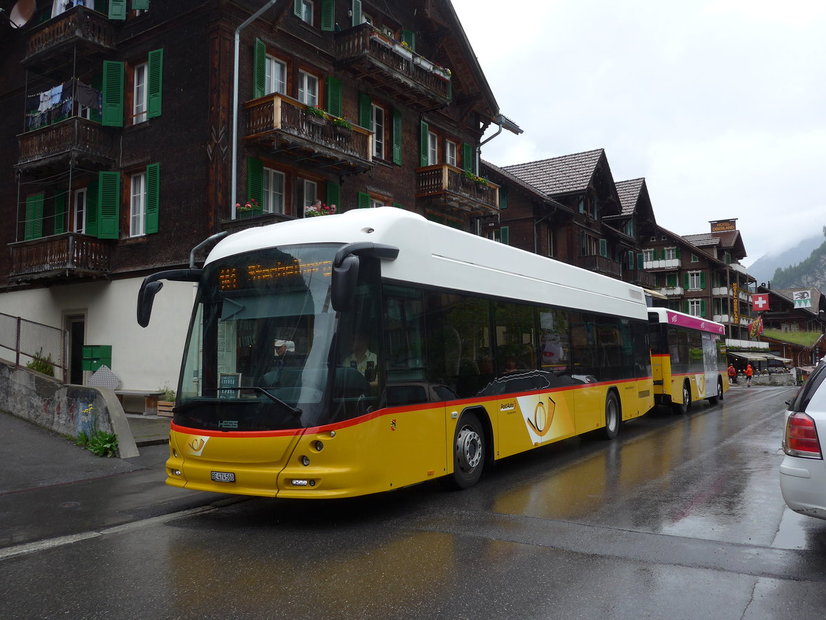 (171'746) - PostAuto Bern - BE 474'560 - Hess am 12. Juni 2016 in Lauterbrunnen, Dorf
