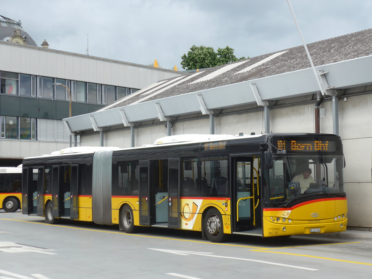 (171'821) - PostAuto Bern - Nr. 684/BE 813'684 - Solaris am 13. Juni 2016 in Bern, Postautostation