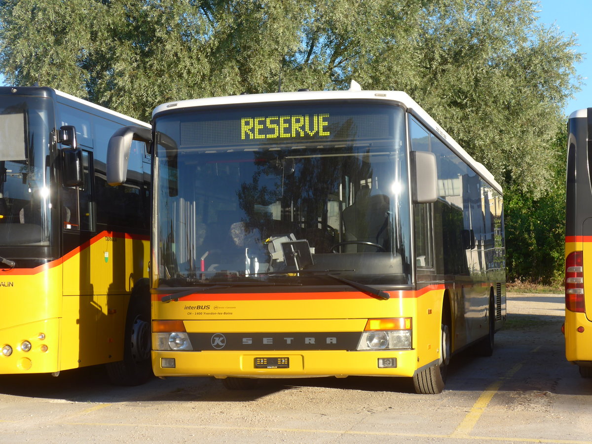 (172'790) - Interbus, Yverdon - Nr. 54 - Setra (ex CarPostal Ouest; ex P 25'645) am 10. Juli 2016 in Yverdon, Postgarage
