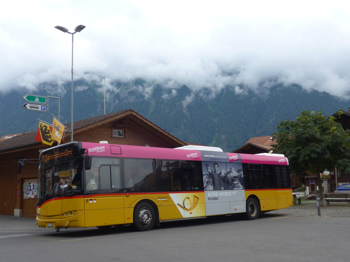 (173'259) - PostAuto Bern - BE 610'537 - Solaris am 23. Juli 2016 in Iseltwald, Dorf