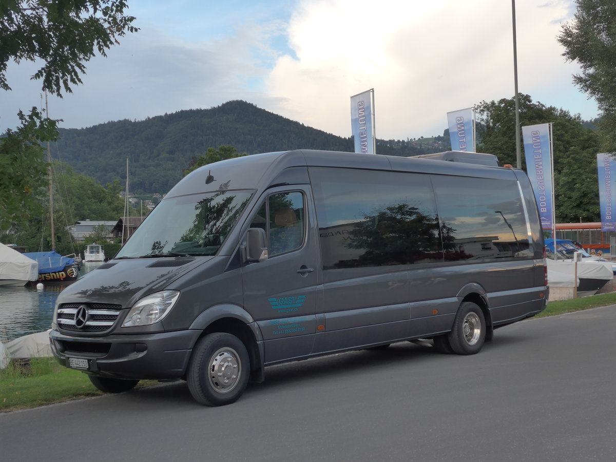 (173'911) - Gast, Utzenstorf - BE 442'152 - Mercedes am 17. August 2016 in Thun, Strandbad