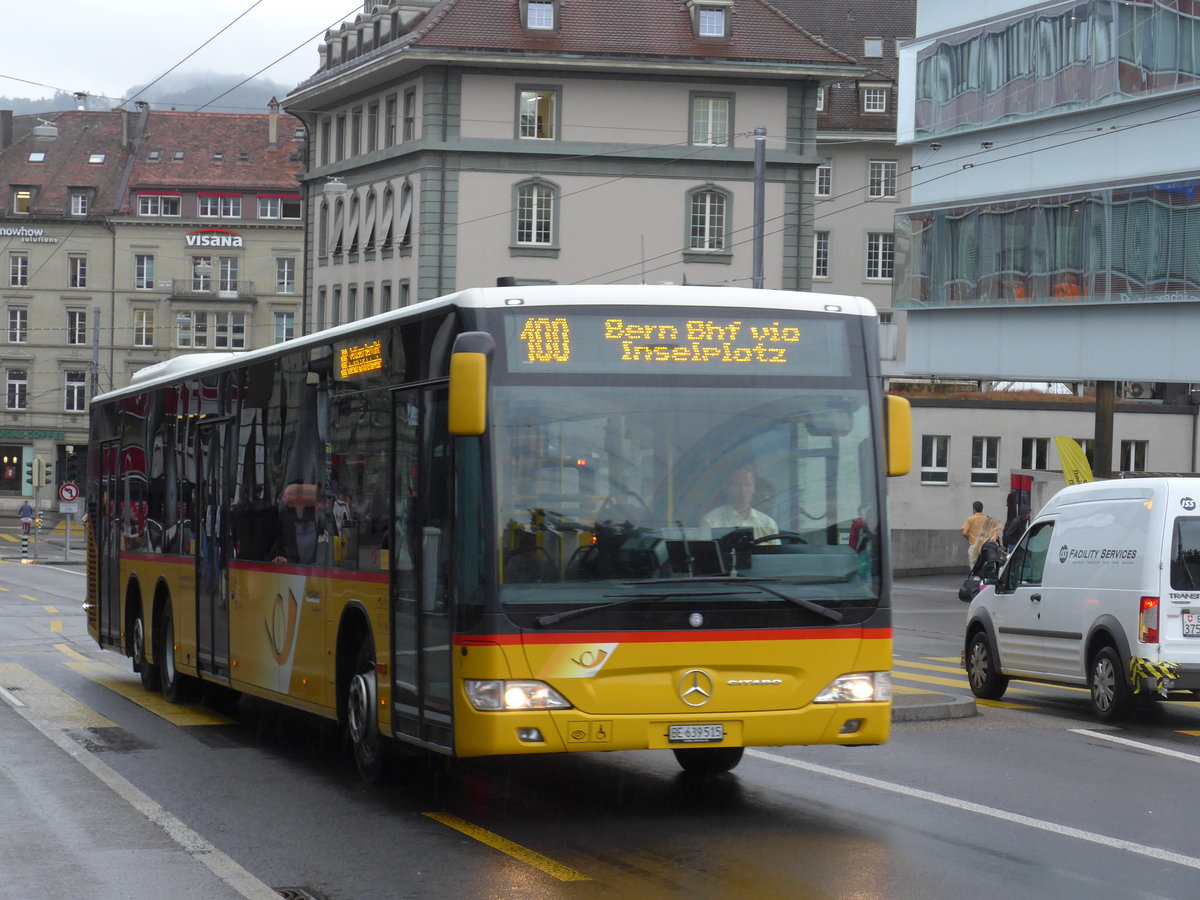 (174'574) - AVA Aarberg - Nr. 5/BE 639'515 - Mercedes am 5. September 2016 in Bern, Schanzenstrasse