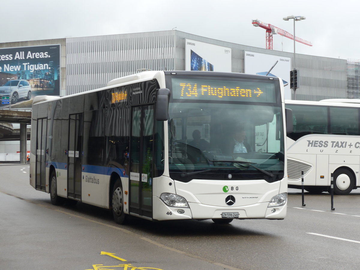 (174'585) - Maag, Kloten - Nr. 46/ZH 596'246 - Mercedes am 5. September 2016 in Zrich, Flughafen