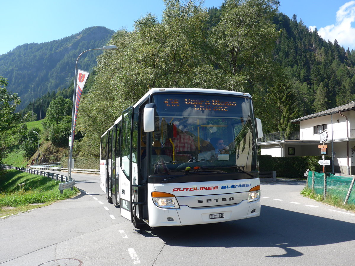 (174'672) - ABl Biasca - Nr. 18/TI 231'018 - Setra am 10. September 2016 in Campo, Paese