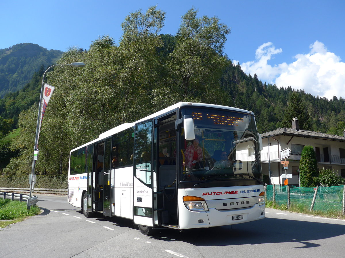 (174'673) - ABl Biasca - Nr. 18/TI 231'018 - Setra am 10. September 2016 in Campo, Paese
