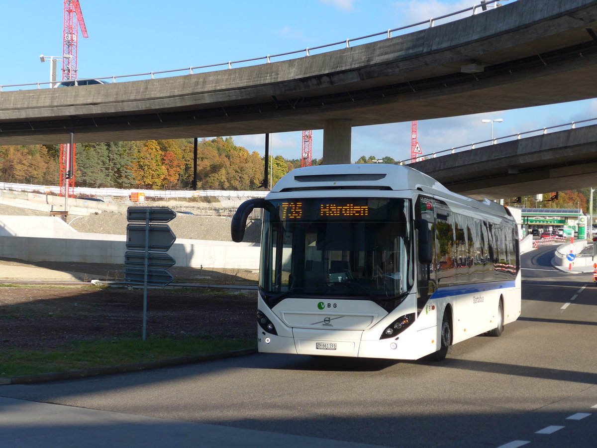 (175'692) - Welti-Furrer, Bassersdorf - Nr. 91/ZH 661'191 - Volvo am 15. Oktober 2016 in Zrich, Flughafen