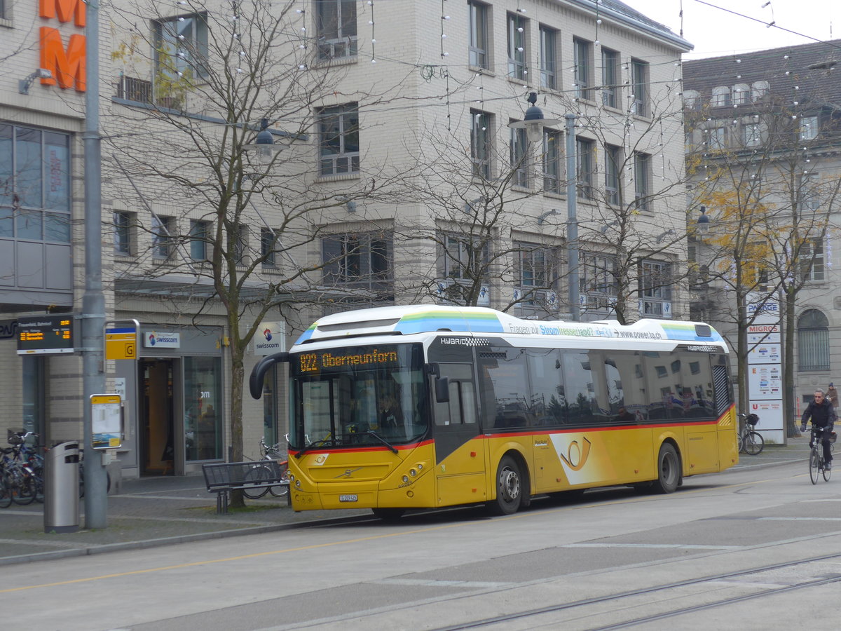 (176'445) - PostAuto Ostschweiz - TG 209'425 - Volvo am 4. November 2016 beim Bahnhof Frauenfeld