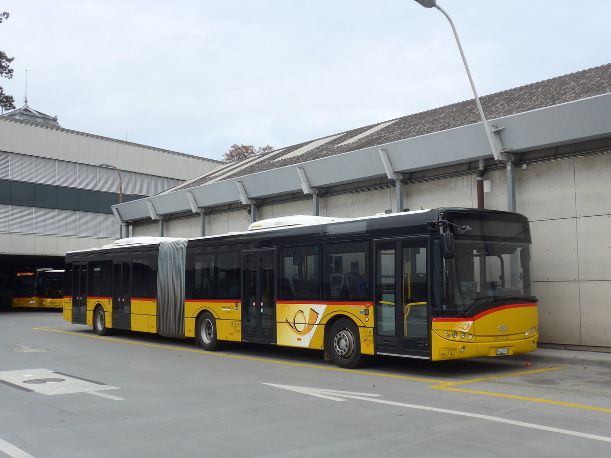 (176'688) - PostAuto Bern - Nr. 681/BE 820'681 - Solaris am 13. November 2016 in Bern, Postautostation