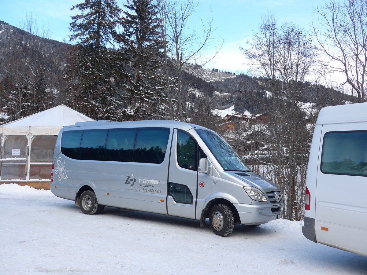 (177'745) - Zerzuben, Visp - Nr. 53/VS 445'335 - Mercedes am 7. Januar 2017 in Adelboden, ASB