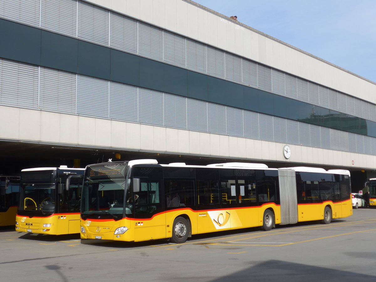(178'508) - PostAuto Bern - Nr. 634/BE 734'634 - Mercedes am 11. Februar 2017 in Bern, Postautostation