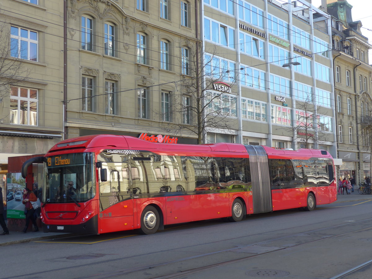 (178'698) - Bernmobil, Bern - Nr. 875/BE 832'875 - Volvo am 20. Februar 2017 beim Bahnhof Bern