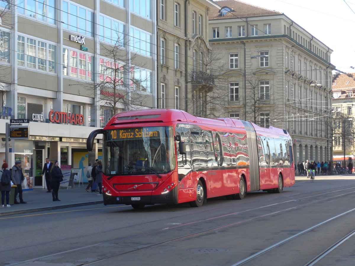 (178'702) - Brnmobil, Bern - Nr. 884/BE 832'884 - Volvo am 20. Februar 2017 beim Bahnhof Bern