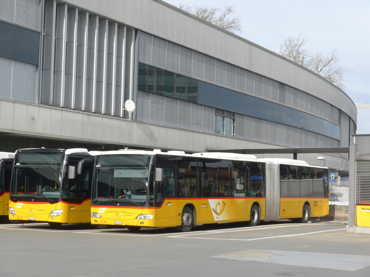 (178'765) - PostAuto Bern - Nr. 636/BE 560'405 - Mercedes am 26. Februar 2017 in Bern, Postautostation