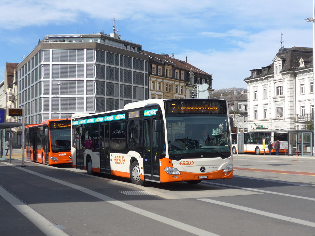 (178'818) - BSU Solothurn - Nr. 97/SO 172'097 - Mercedes am 4. Mrz 2017 beim Hauptbahnhof Solothurn