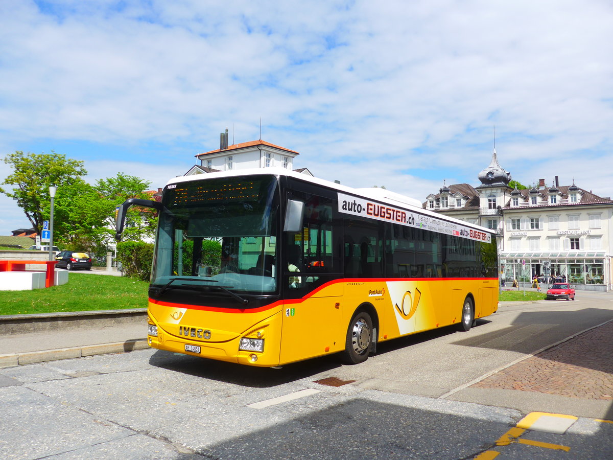 (180'239) - PostAuto Schweiz - AR 14'851 - Iveco am 21. Mai 2017 in Heiden, Post