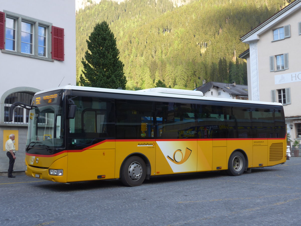 (180'444) - Mark, Andeer - GR 163'715 - Irisbus am 22. Mai 2017 in Andeer, Post
