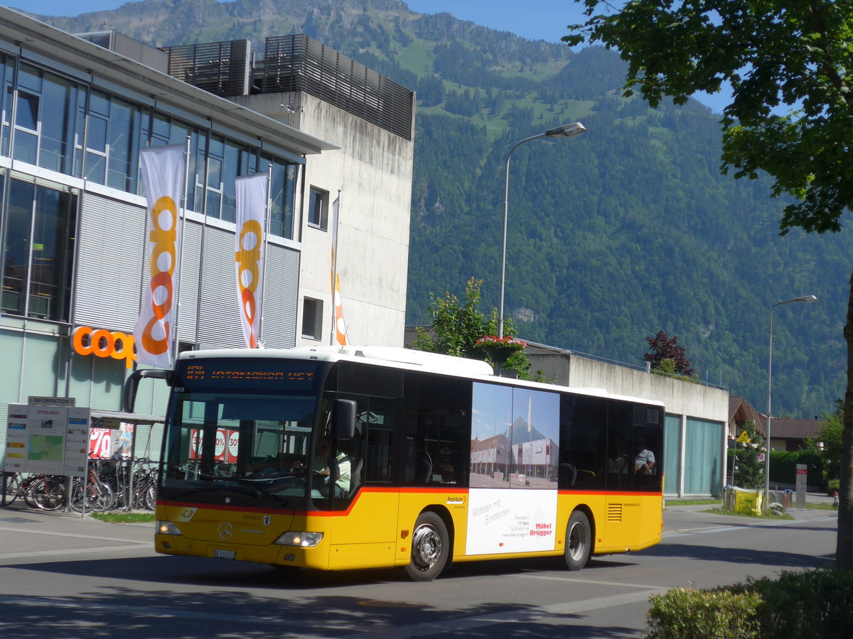 (181'021) - PostAuto Bern - BE 610'533 - Mercedes am 11. Juni 2017 beim Bahnhof Interlaken Ost