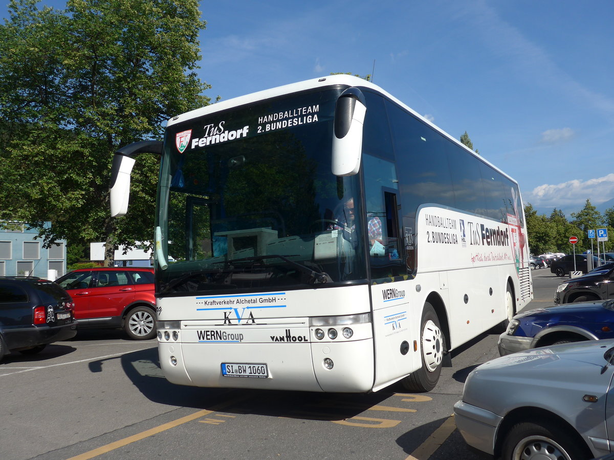 (181'152) - Aus Deutschland: KVA Siegen - SI-BW 1060 - Van Hool am 17. Juni 2017 in Thun, CarTerminal