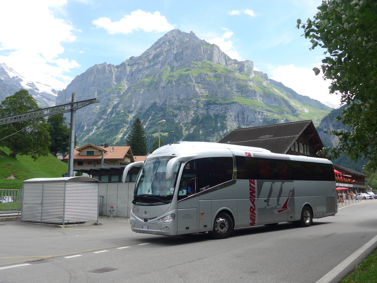 (182'377) - Aus Italien: Mirante, Napoli - FE-191 FV - Scania/Irizar am 30. Juli 2017 in Grindelwald, Grund
