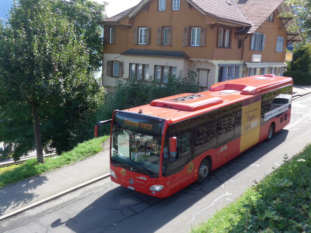 (182'452) - AFA Adelboden - Nr. 27/BE 26'773 - Mercedes am 31. Juli 2017 in Spiez, Seestrasse