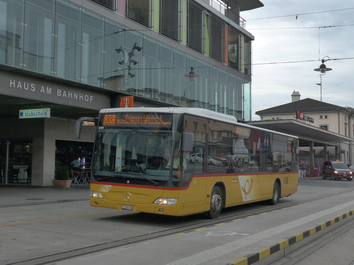 (182'520) - PostAuto Ostschweiz - TG 158'002 - Mercedes am 3. August 2017 beim Bahnhof Frauenfeld