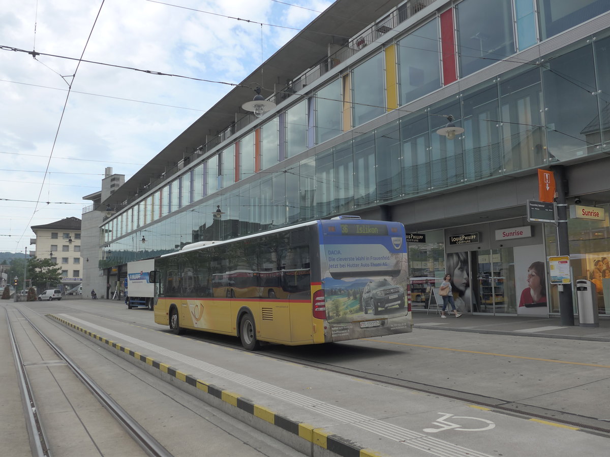 (182'534) - PostAuto Ostschweiz - TG 158'212 - Mercedes (ex Nr. 18) am 3. August 2017 beim Bahnhof Frauenfeld
