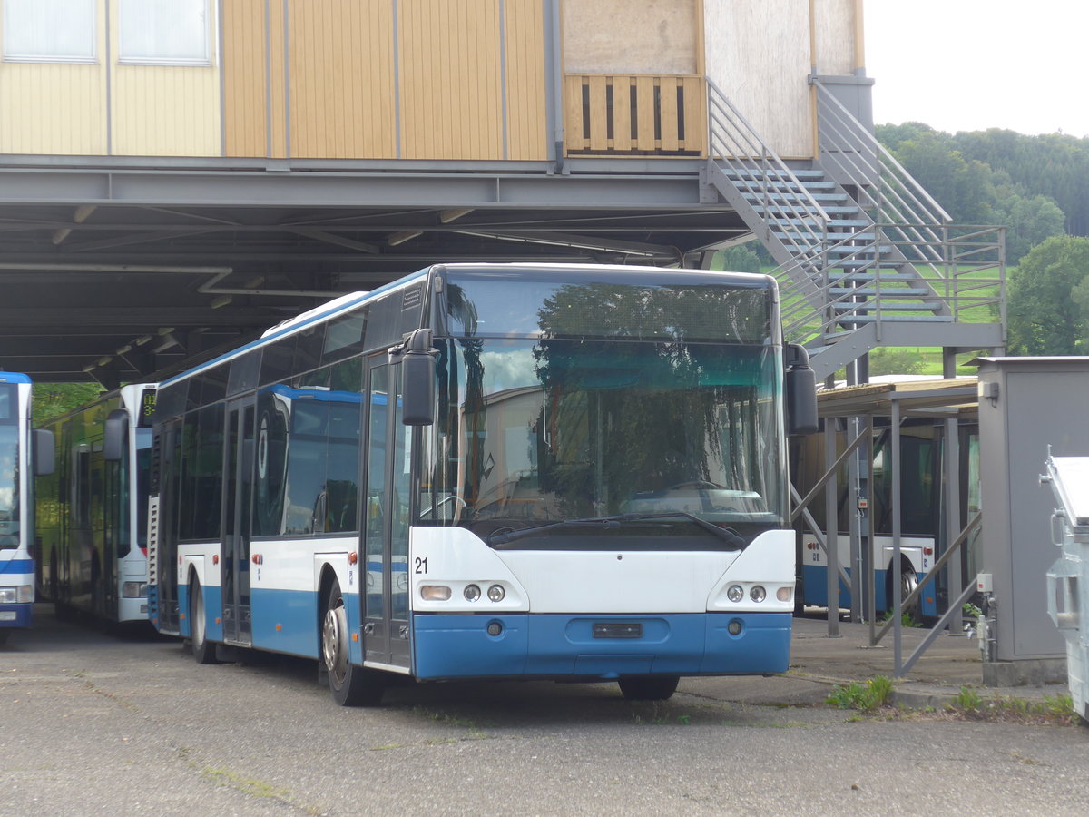(183'748) - Limmat Bus, Dietikon - Nr. 21 - Neoplan am 20. August 2017 in Dbendorf, EvoBus