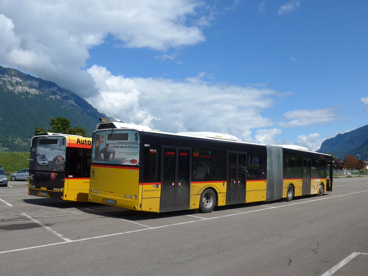 (184'583) - PostAuto Bern - Nr. 684/BE 813'684 - Solaris am 3. September 2017 in Interlaken, Flugplatz