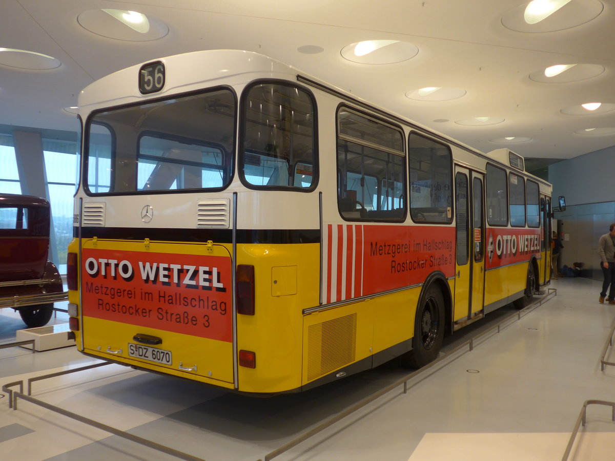 (186'351) - SSB Stuttgart - Nr. 5886/S-DZ 6070 - Mercedes am 12. November 2017 in Stuttgart, Mercedes-Benz Museum