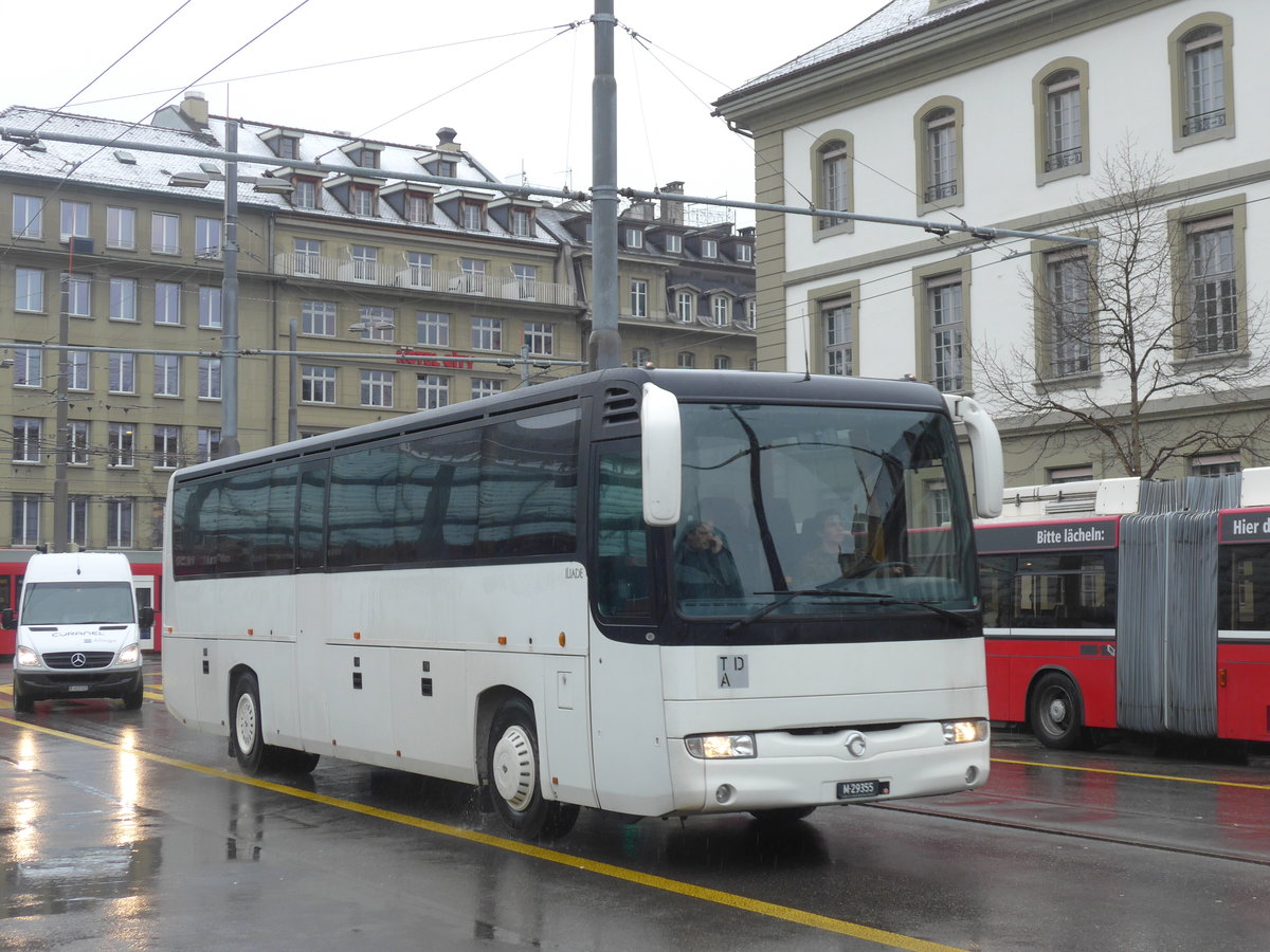 (188'641) - Schweizer Armee - M+29'355 - Irisbus am 15. Februar 2018 beim Bahnhof Bern