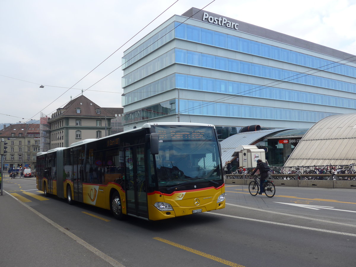 (189'617) - PostAuto Bern - Nr. 634/BE 734'634 - Mercedes am 26. Mrz 2018 in Bern, Schanzenstrasse