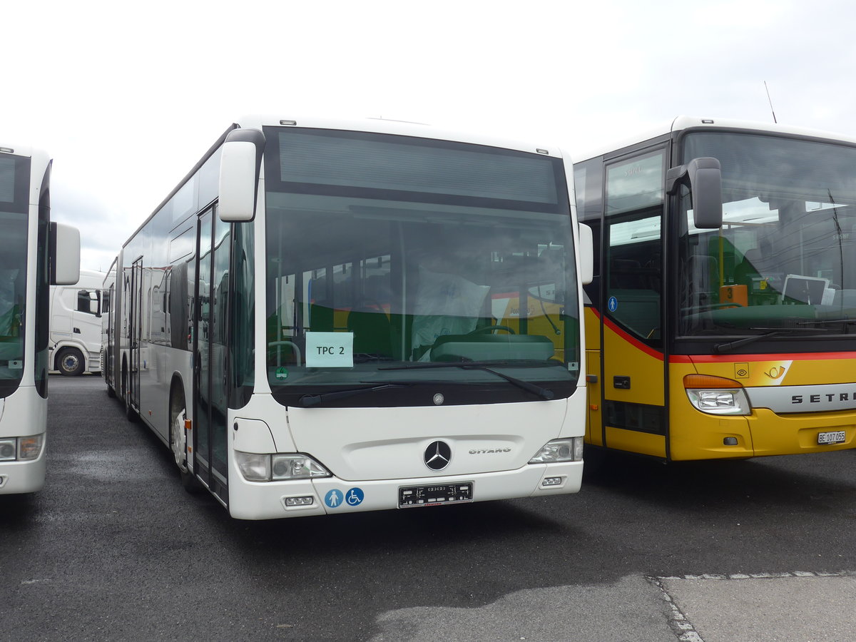 (189'837) - Interbus, Kerzers (fr TPC Aigle) - Mercedes (ex Hrmann&Shne, D-Hamburg) am 1. April 2018 in Kerzers, Interbus