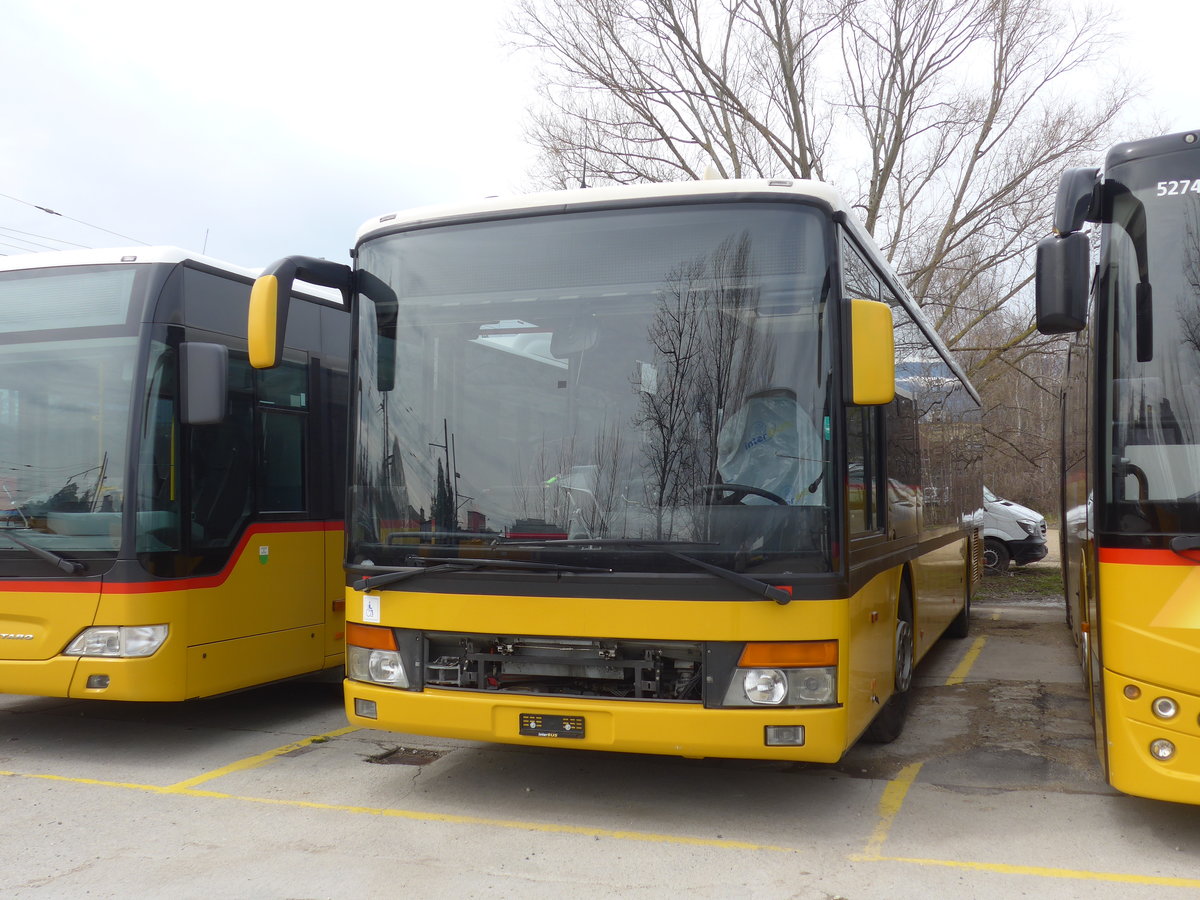 (189'964) - Interbus, Yverdon - Nr. 57 - Setra (ex AVA Aarberg Nr. 12; ex AVA Aarberg Nr. 5) am 2. April 2018 in Yverdon, Postgarage