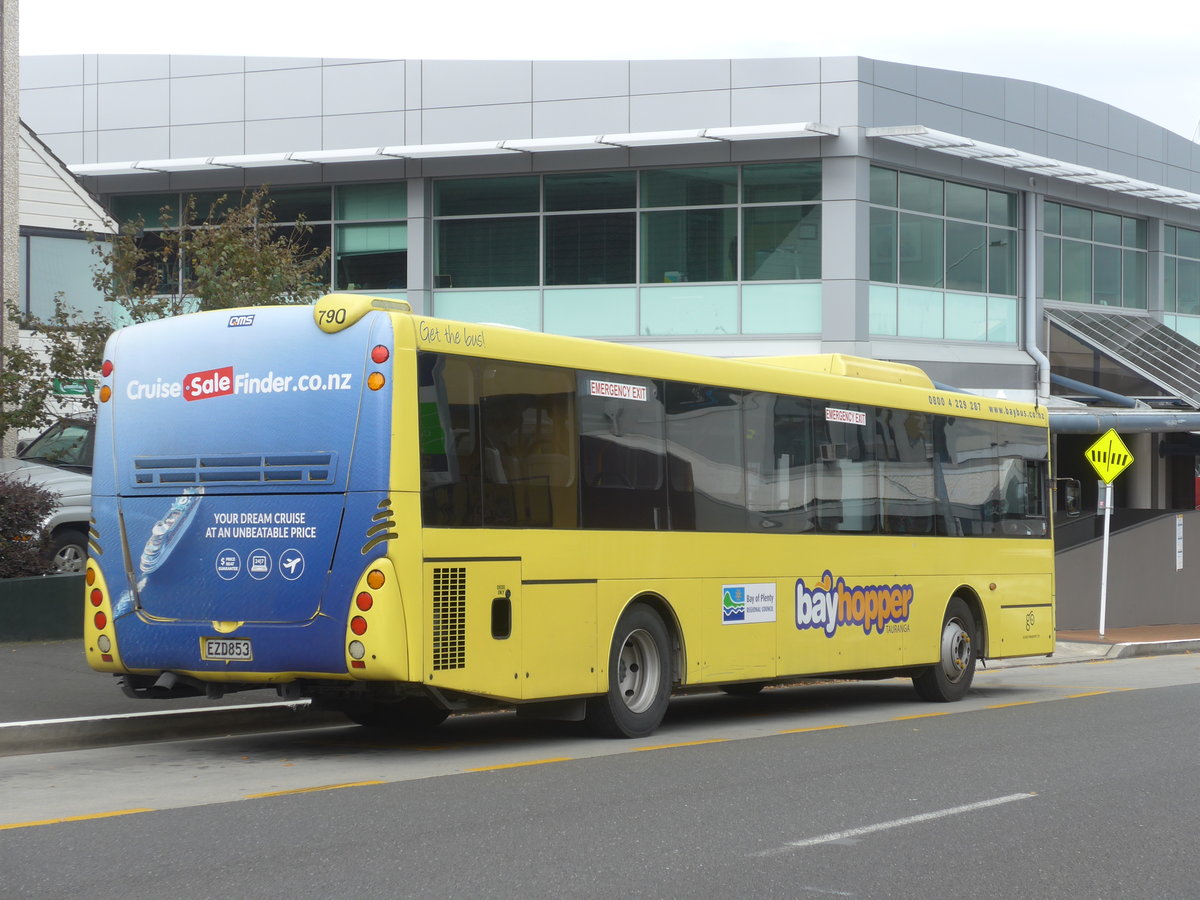 (190'648) - Go Bus, Hamilton - Nr. 790/EZD853 - MAN/Designline am 21. April 2018 in Tauranga