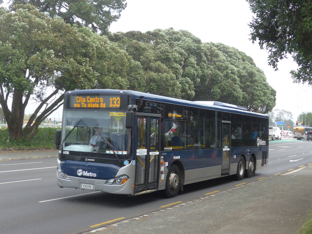 (192'022) - AT Metro, Auckland - Nr. PC4608/KND96 - Scania/Bonluck am 30. April 2018 in Auckland, Motat