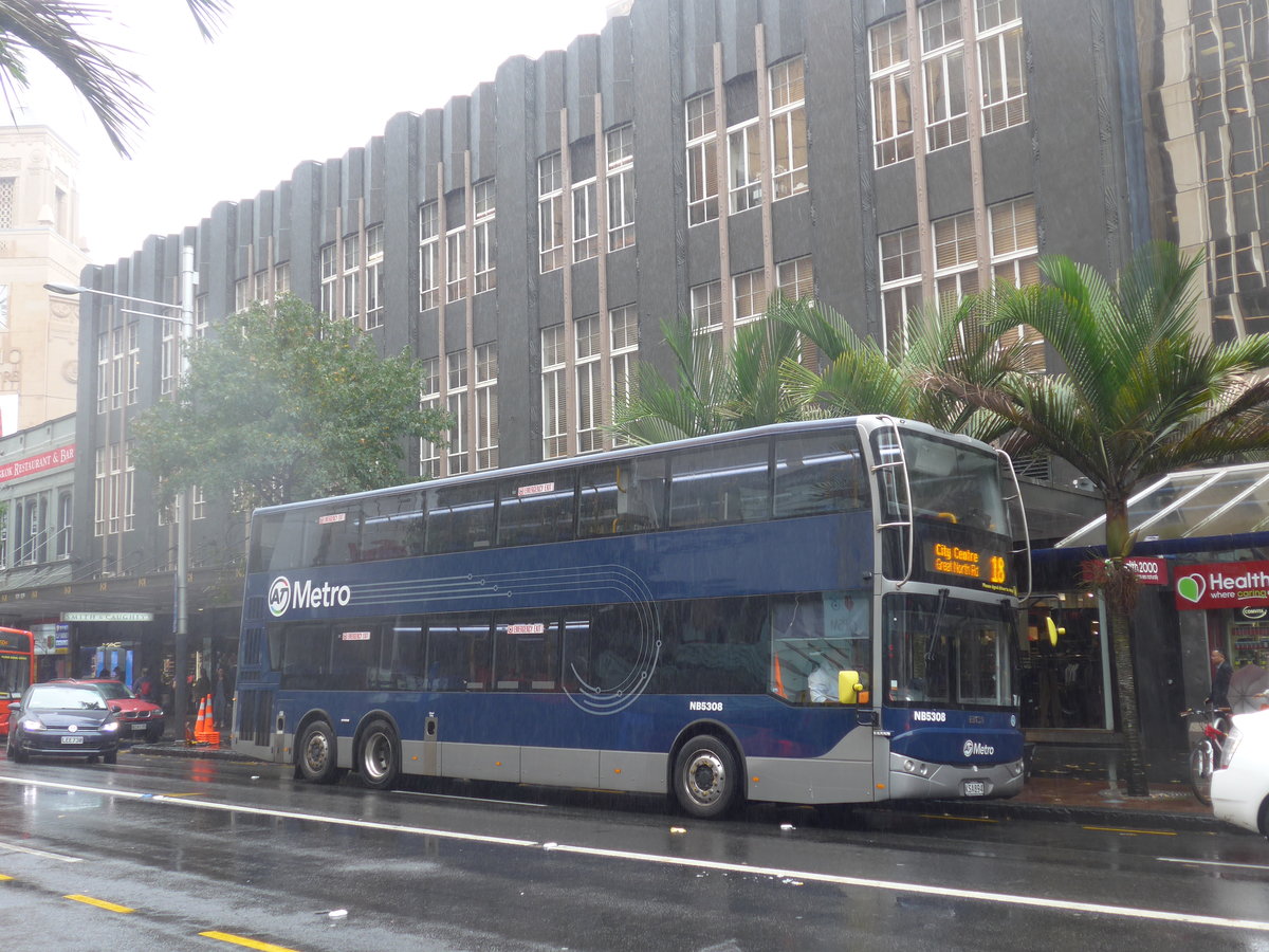 (192'067) - AT Metro, Auckland - Nr. NB5308/KSA894 - BCI am 30. April 2018 in Auckland
