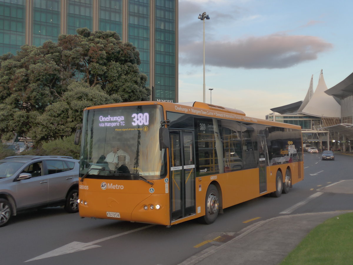 (192'230) - AT Metro, Auckland - Nr. GB5103/KBZ850 - Volvo/KiwiBus am 1. Mai 2018 in Auckland, Airport