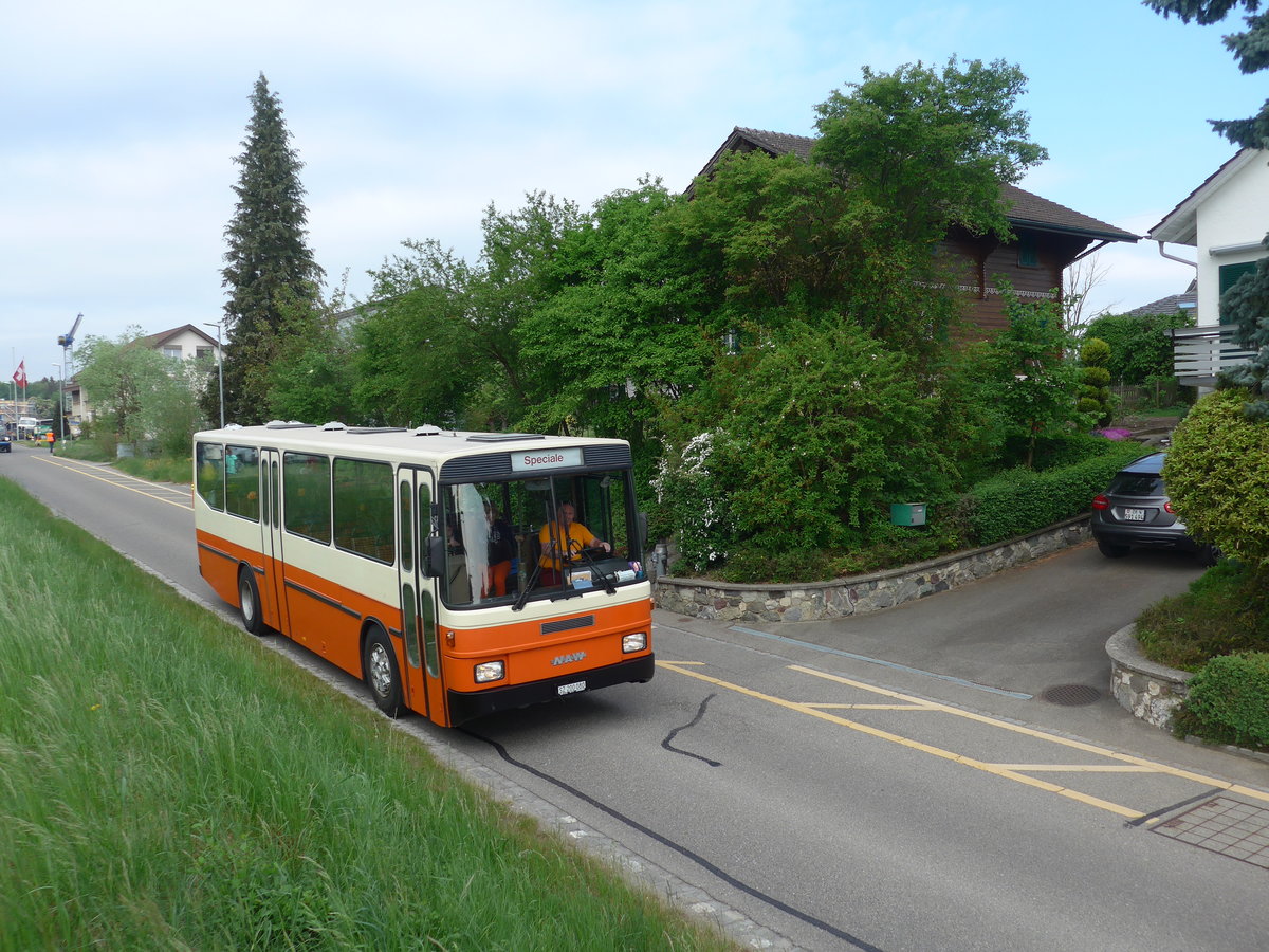 (192'431) - AWD Dienstleistungen, Hnenberg - SZ 200'080 - NAW/Hess (ex AMSA Chiasso Nr. 22; ex Tischhauser, Oberschan) am 5. Mai 2018 in Attikon, Bahnstrasse