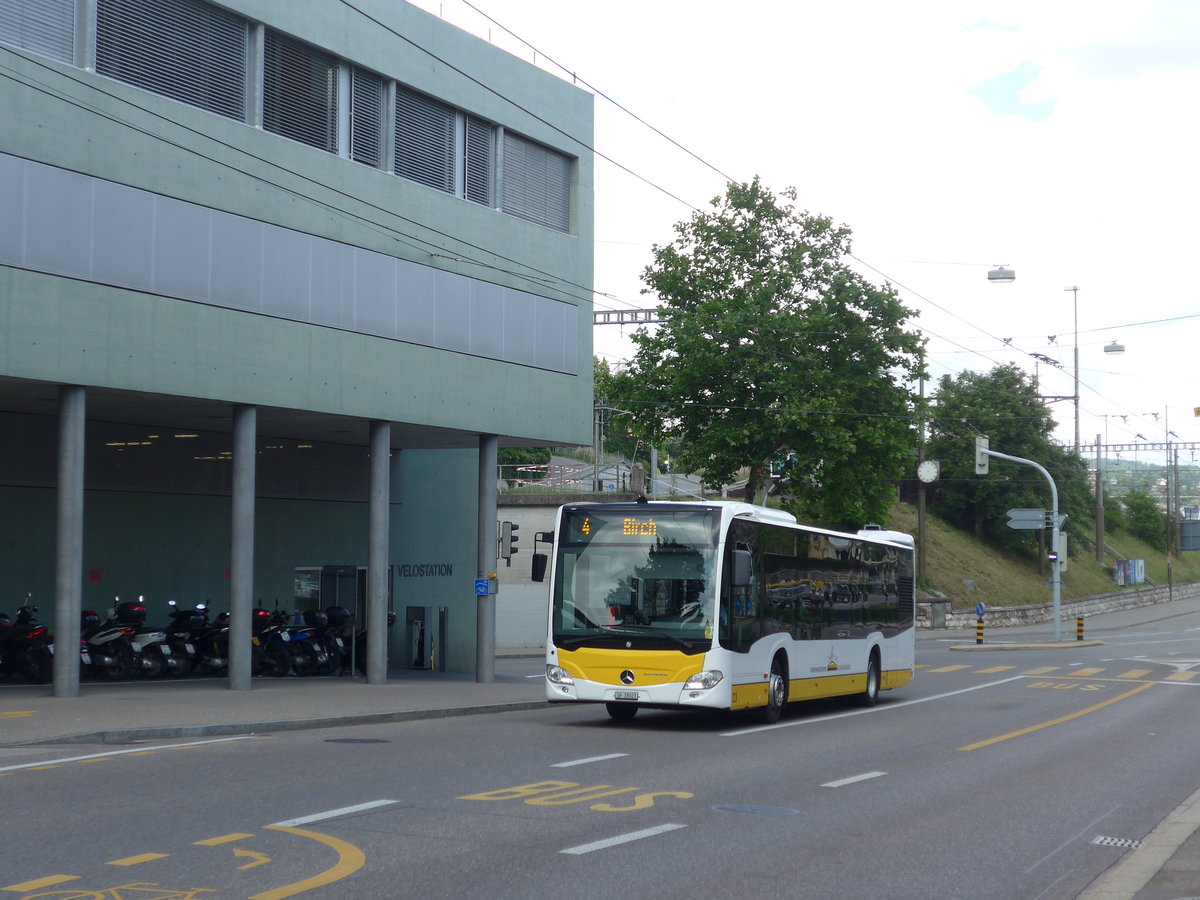 (193'913) - VBSH Schaffhausen - Nr. 23/SH 38'023 - Mercedes am 10. Juni 2018 beim Bahnhof Schaffhausen