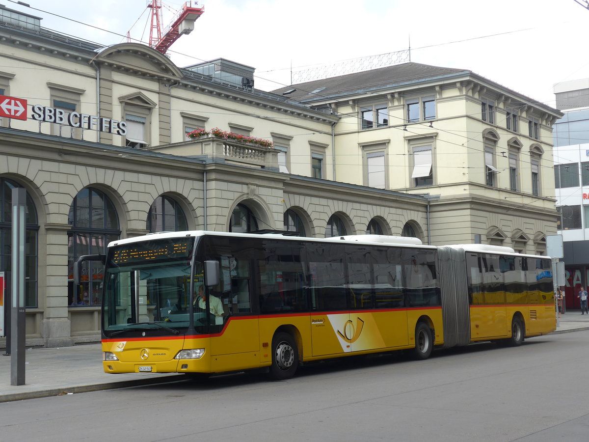(194'055) - Moser, Flaach - Nr. 249/ZH 249'949 - Mercedes am 17. Juni 2018 beim Hauptbahnhof Winterthur