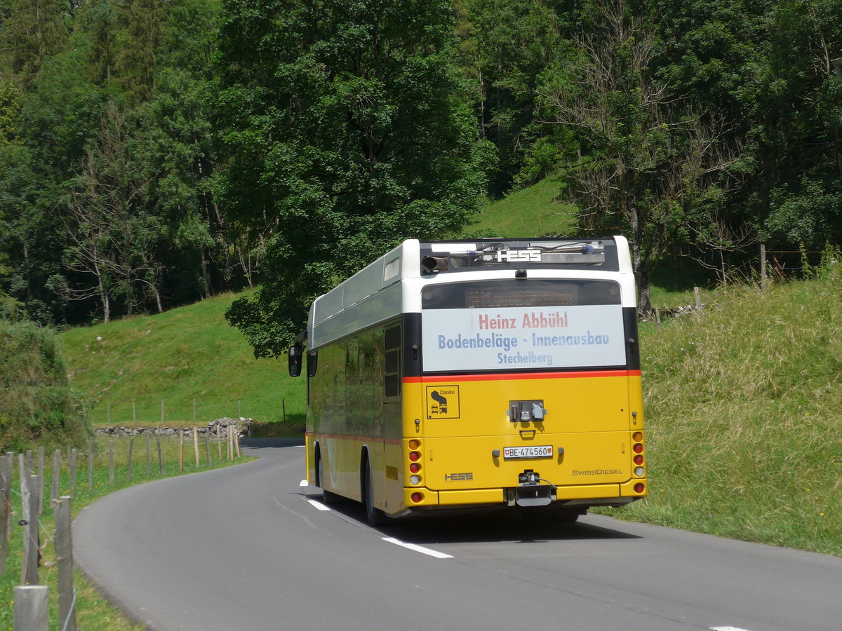 (194'431) - PostAuto Bern - BE 474'560 - Hess am 25. Juni 2018 bei Lauterbrunnen