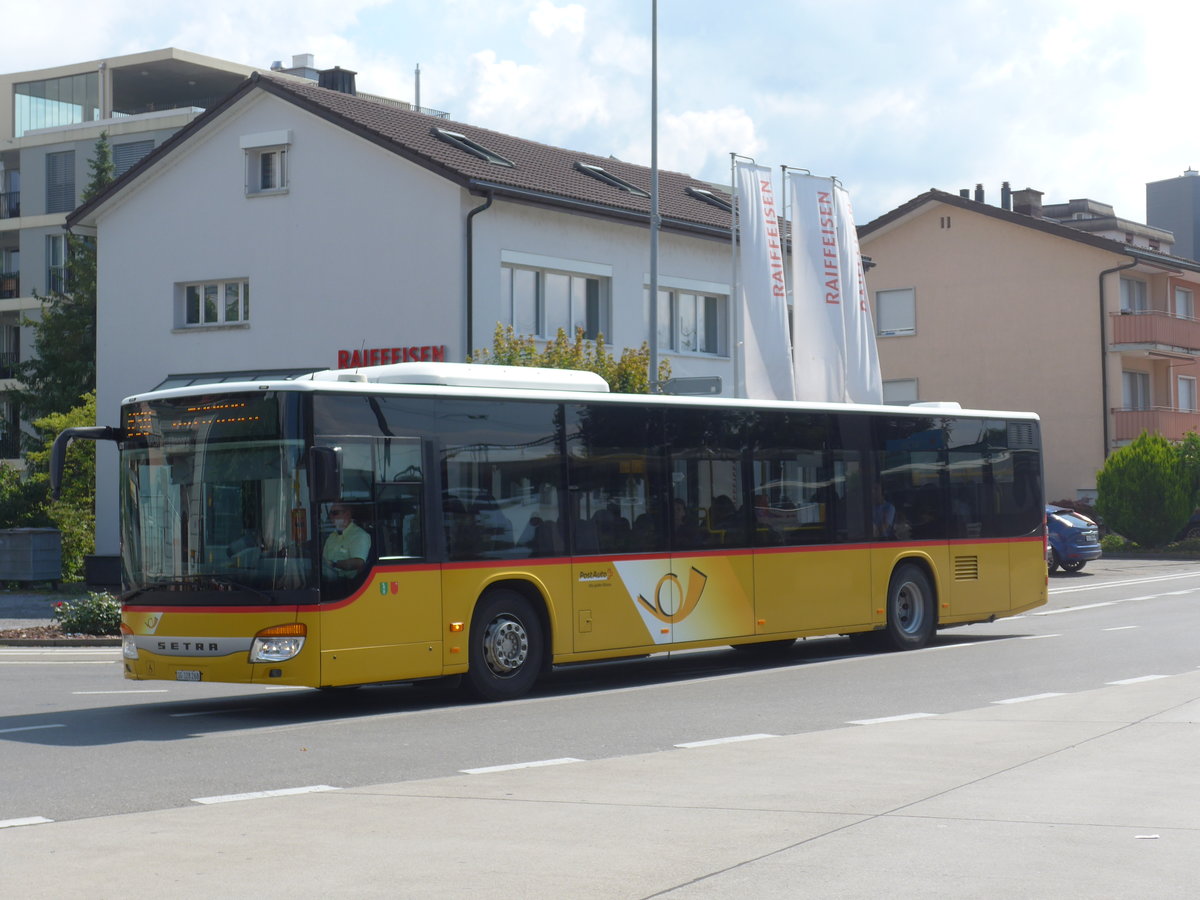 (194'558) - PostAuto Ostschweiz - SG 328'268 - Setra am 7. Juli 2018 beim Bahnhof Uznach