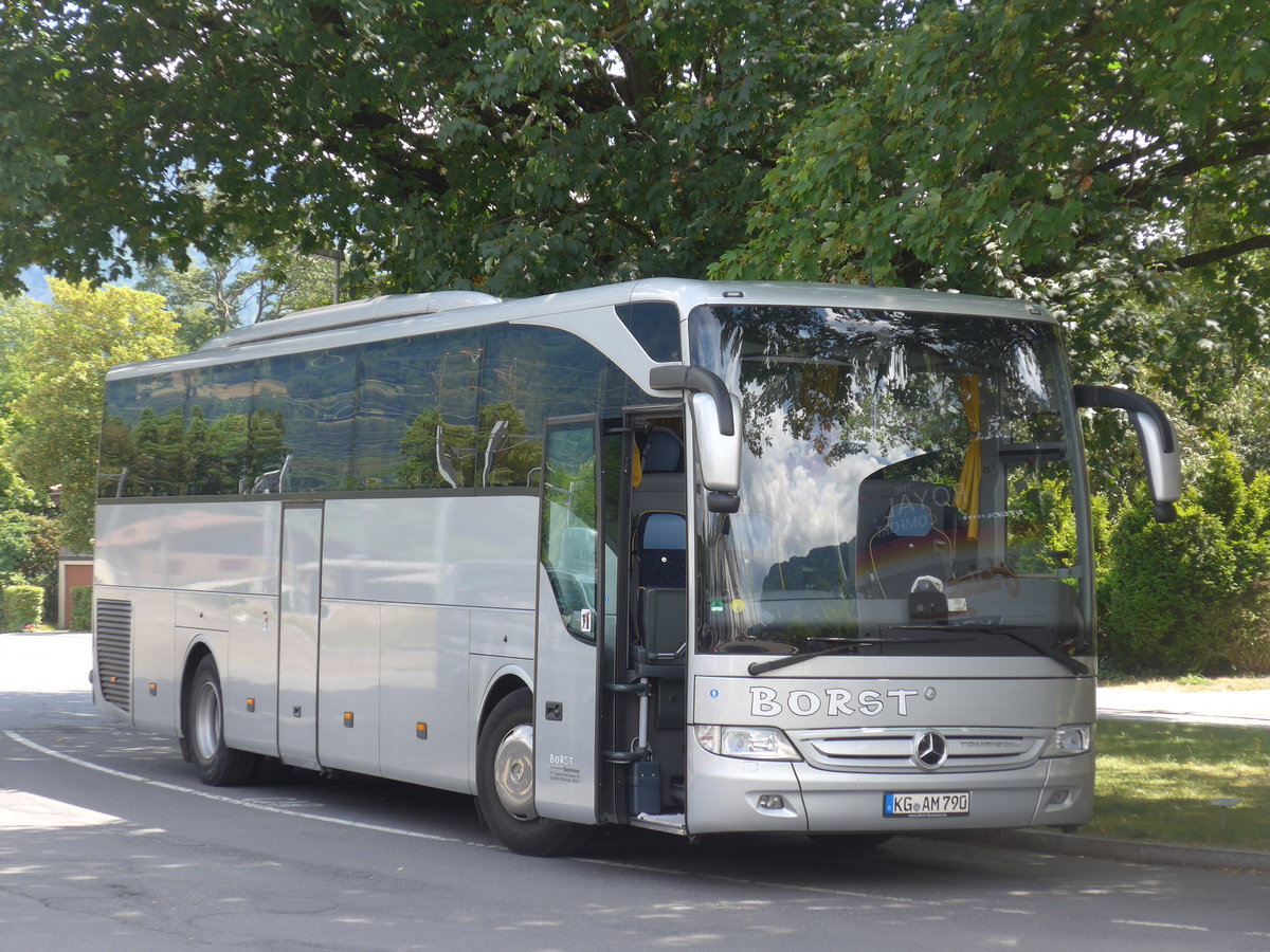 (194'867) - Aus Deutschland: Borst, Massbach - KG-AM 790 - Mercedes am 15. Juli 2018 beim Bahnhof Bad Ragaz
