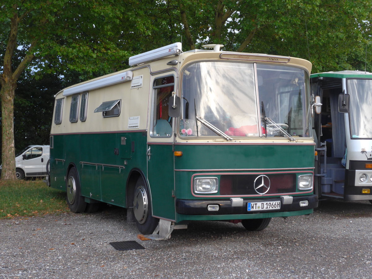 (195'864) - Aus Deutschland: Pan, Todtmoos-Rtte - WT-D 1966H - Mercedes am 17. August 2018 in Wettingen, Zirkuswiese