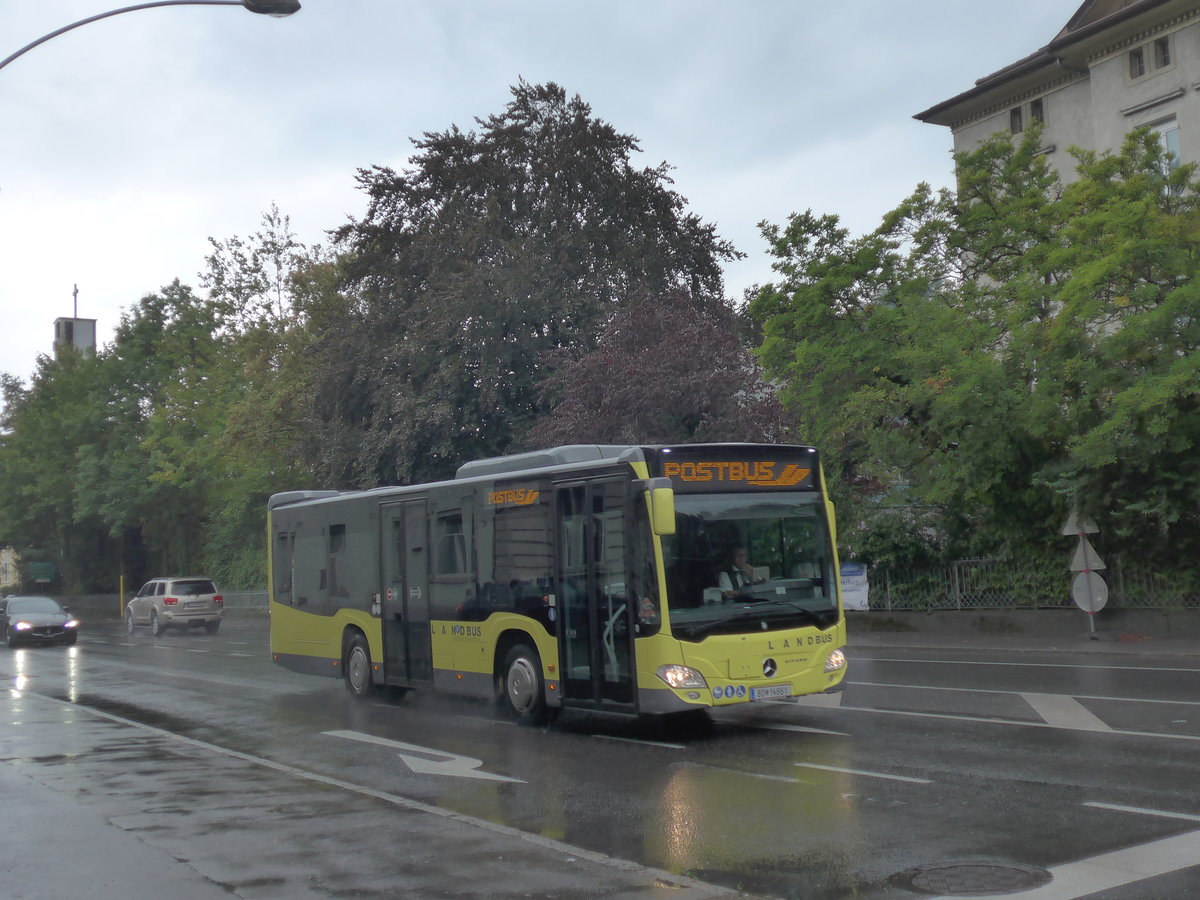 (196'275) - Landbus Oberes Rheintal, Feldkirch - BD 14'661 - Mercedes am 1. September 2018 in Feldkirch, Bahnhofstrasse