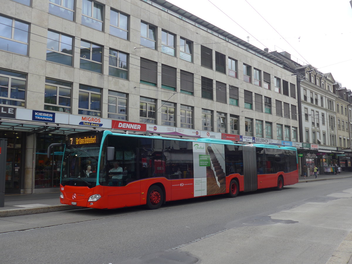 (196'520) - VB Biel - Nr. 164/BE 821'164 - Mercedes am 3. September 2018 in Biel, Guisanplatz