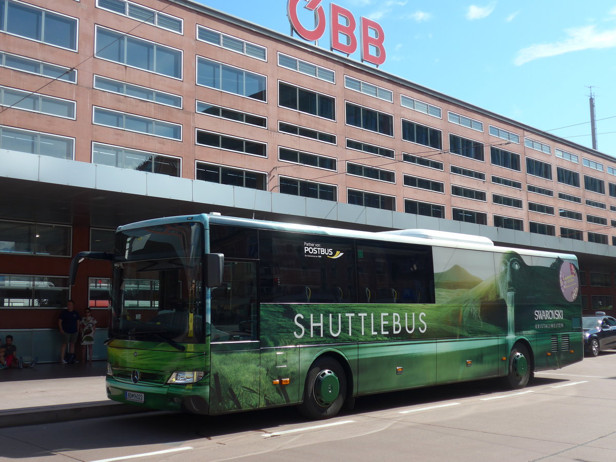 (196'678) - PostBus - BD 14'322 - Mercedes am 10. September 2018 beim Bahnhof Innsbruck