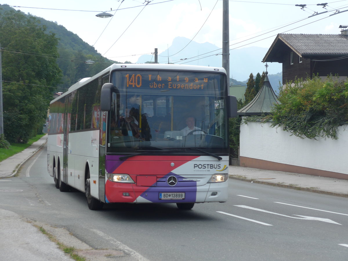 (197'180) - PostBus - BD 13'899 - Mercedes am 13. September 2018 in Mayrwies, Daxluegstrasse